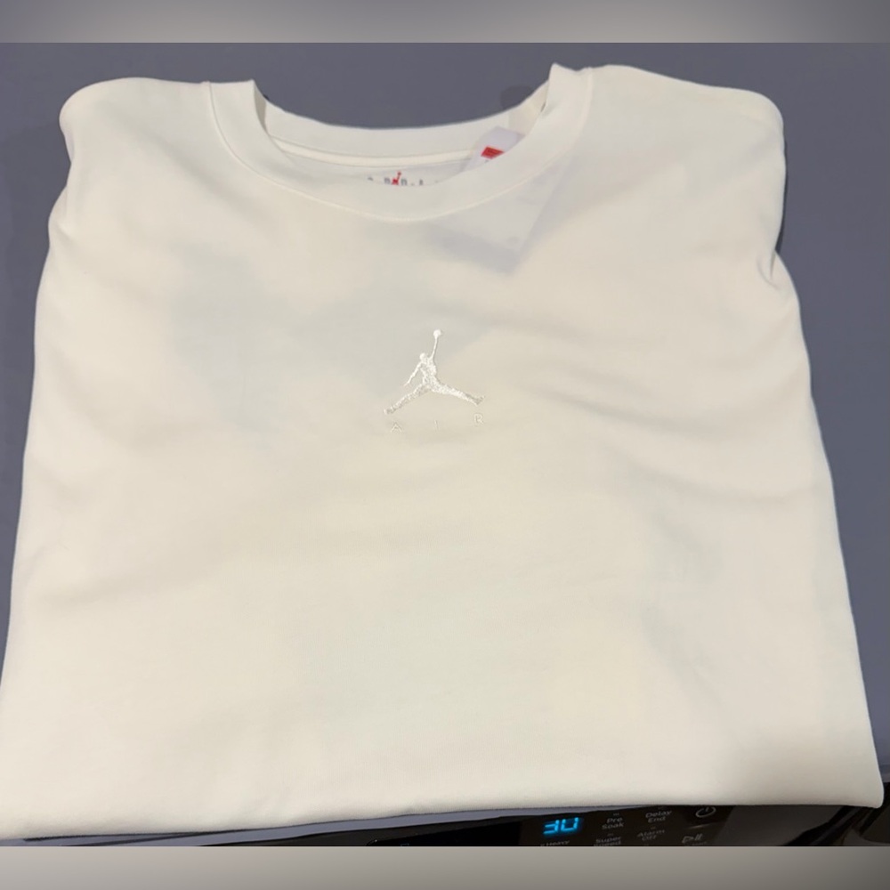 Jordan tee shirt, customized at the new Air Jordan world store in Philadelphia
